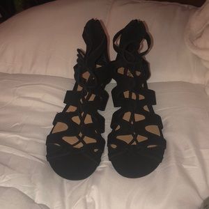 Caged sandals